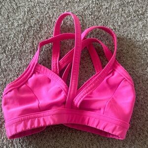 Details Dancewear neon pink top